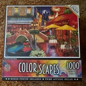 Colorscapes 1000-Piece Jigsaw Puzzle - Vibrant Multicolor